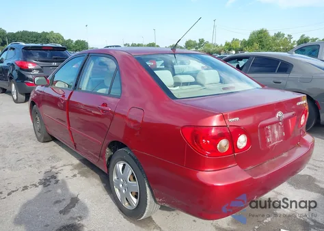 2008 Toyota Corolla Le из США, поврежденный, VIN 2T1BR32E58C904520